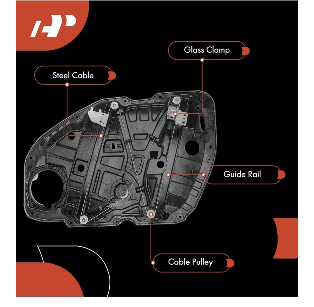 Front Left Driver Side Electric Power Window Regulator Kia Optima 2016- 2020