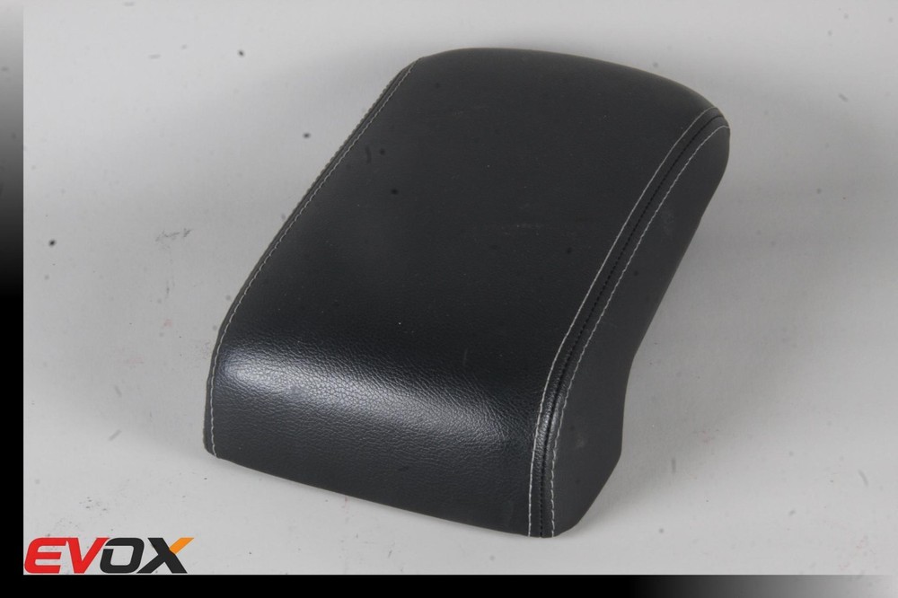 08-15 MITSUBISHI LANCER EVOLUTION EVO X CENTER CONSOLE ARMREST LID LEATHER