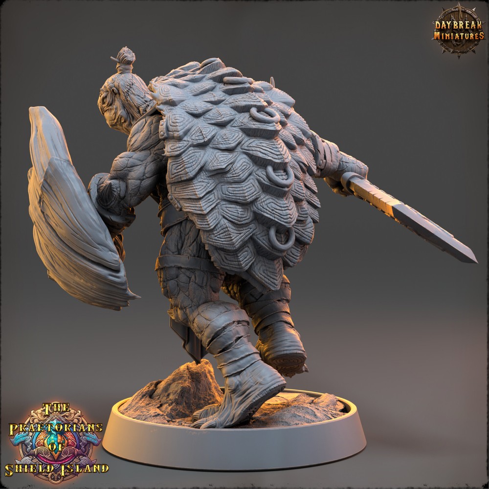 Tortle Defender Bidbal | DayBreak Miniatures |