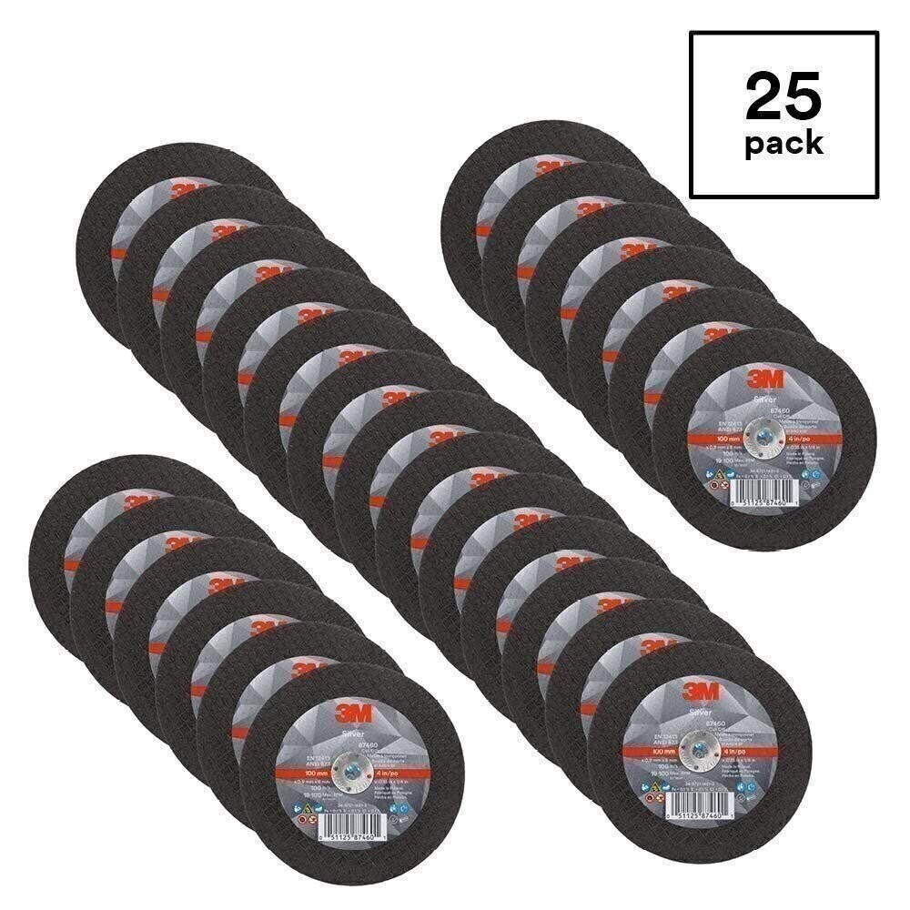 3M Silver Cut-Off Wheel, Precision Shaped Ceramic, Long-Lasting