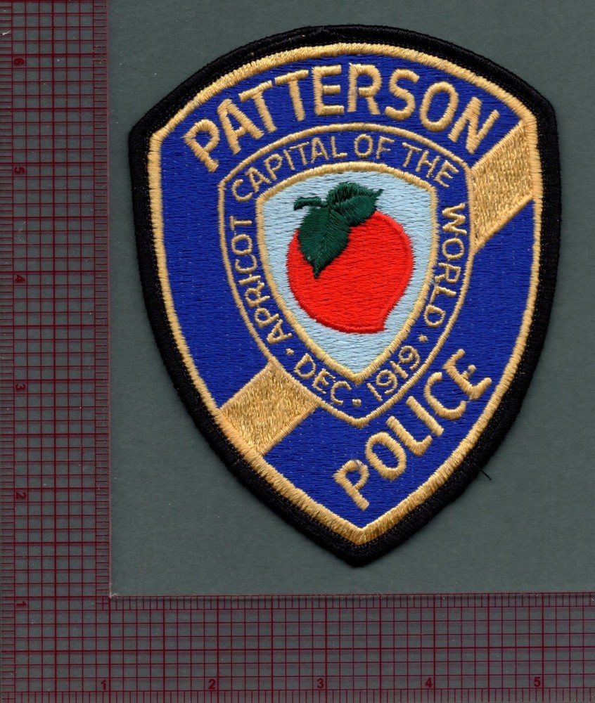 Patterson California Police Patch