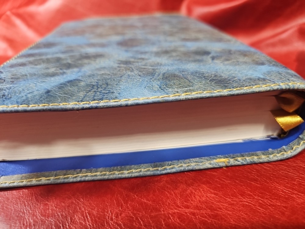 Criswell Study Bible Rebound with Liner Cowhide Nice! Stitched Parameter Nice!