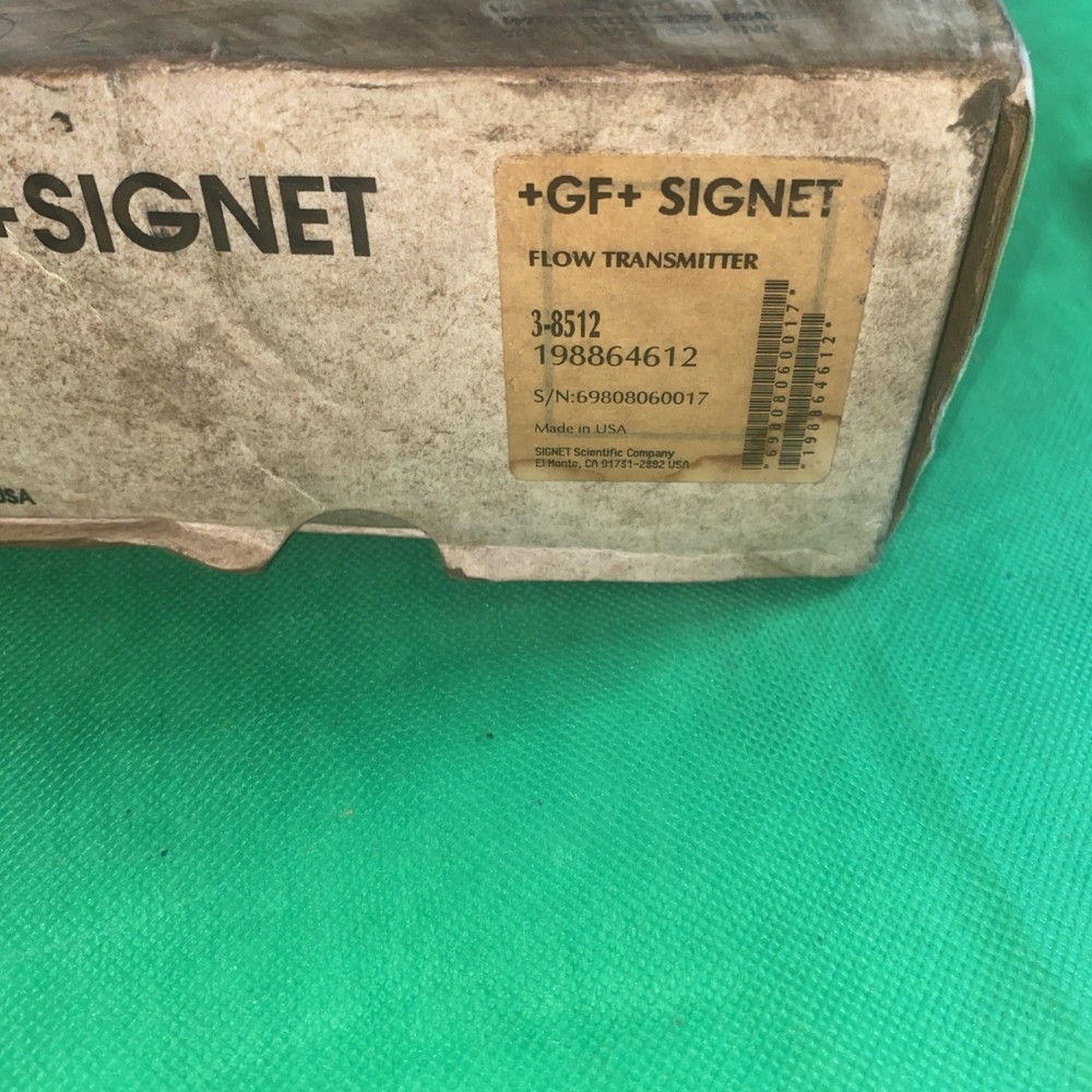 +GF+Signet 8512 Flow Transmitter