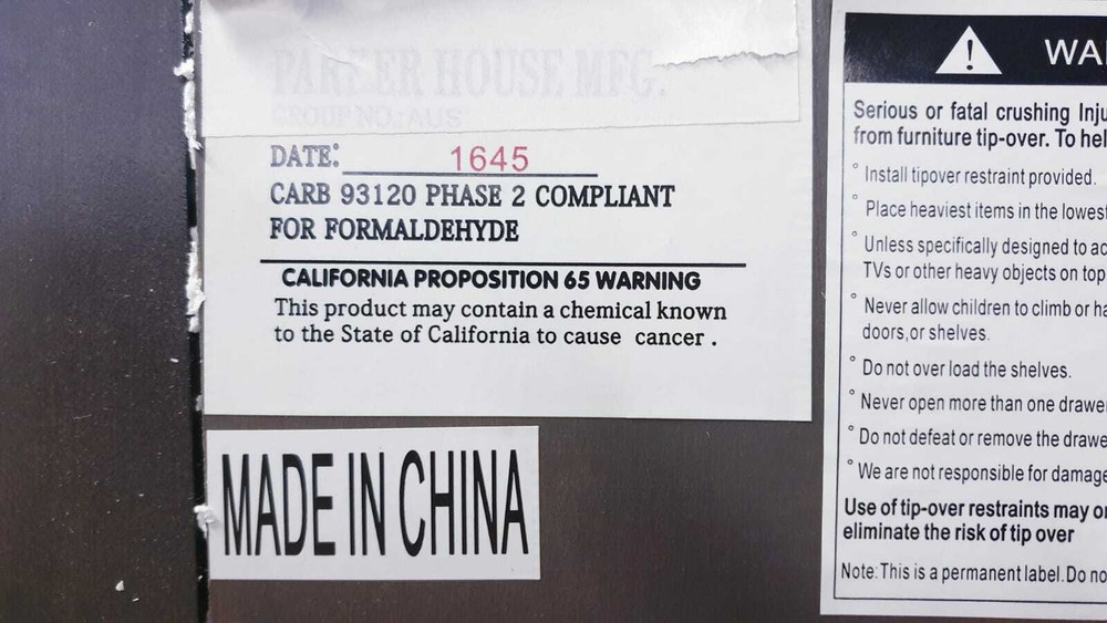 Parker House Beautiful Brown Bookcase