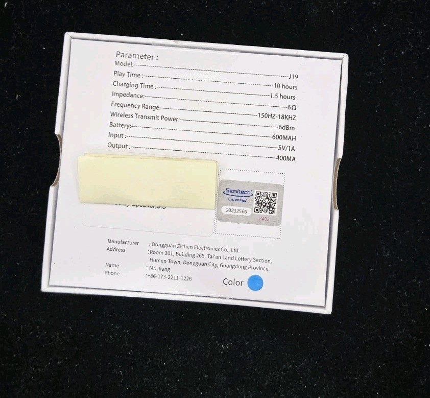 ☆Buwy Mini Speaker J19