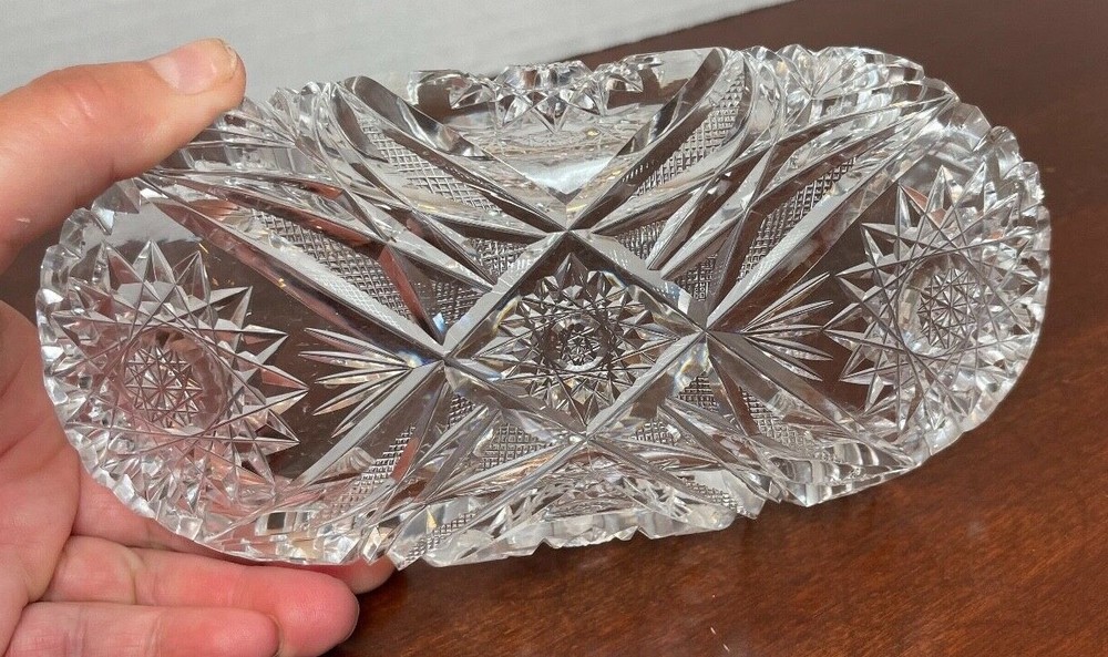 Vintage Crystal Dish