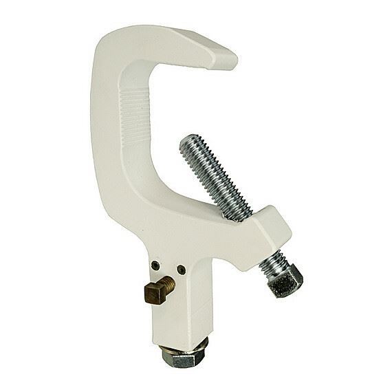 Light Source Mega-Swivel Clamp, White Powder Coat