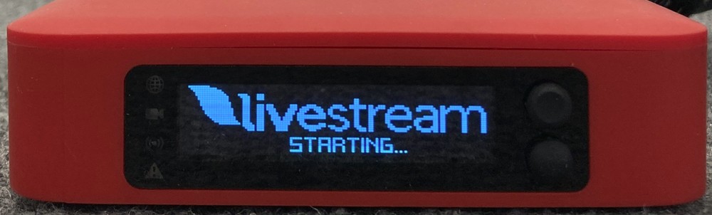 Livestream Broadcaster Portable HD Video Streamer Encoder LSB100 - Open Box -