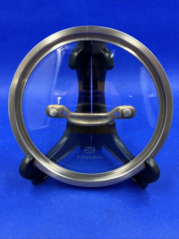 Calphalon Replacement Tempered Glass Lid 5.75" Inner Rim 6.25" Outer Diameter