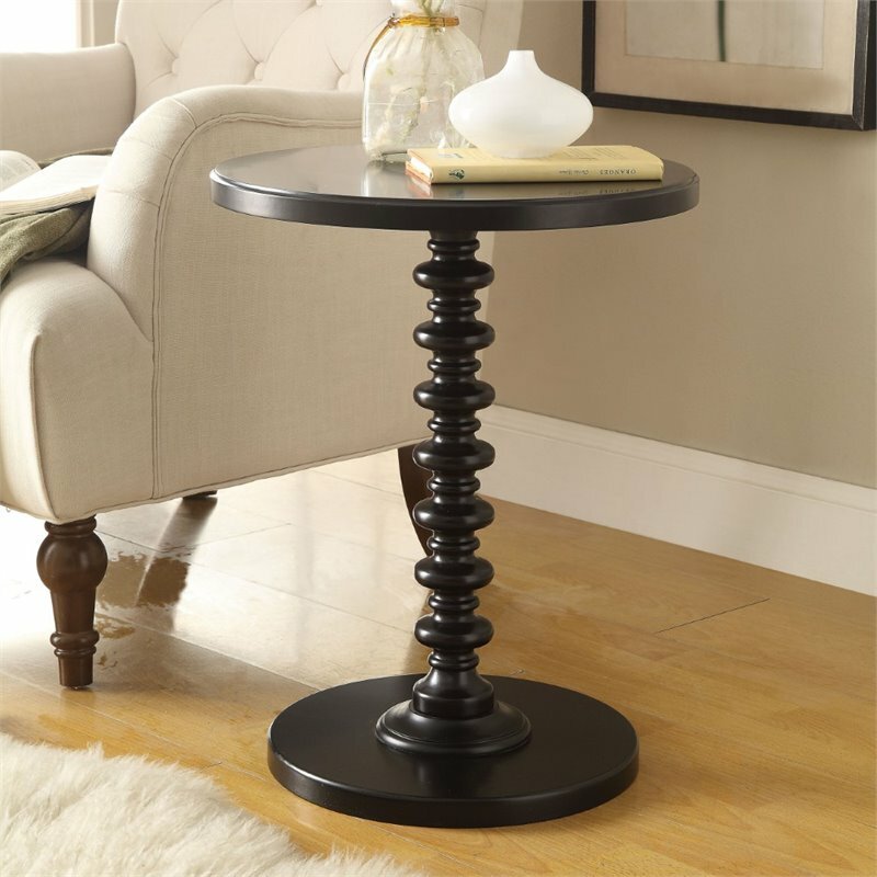 Bowery Hill End Table in Black