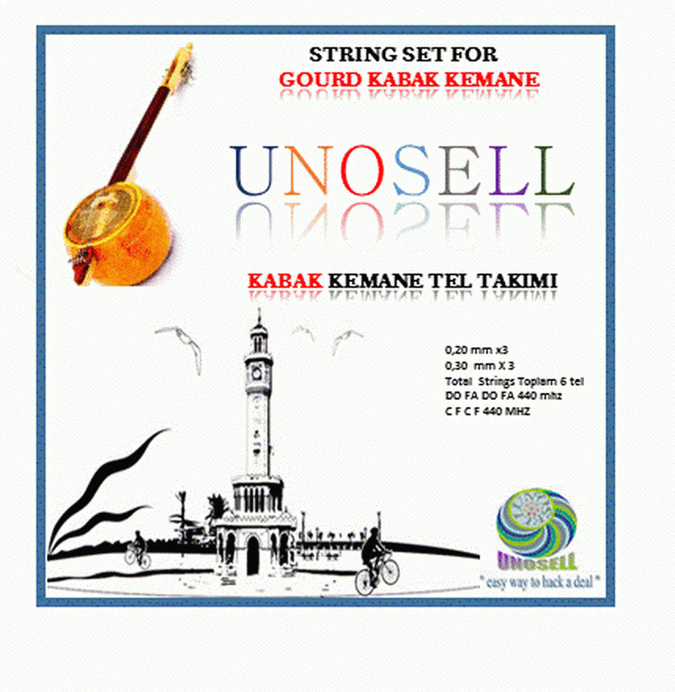String Set For Turkish String Instrument Kabak Kemane