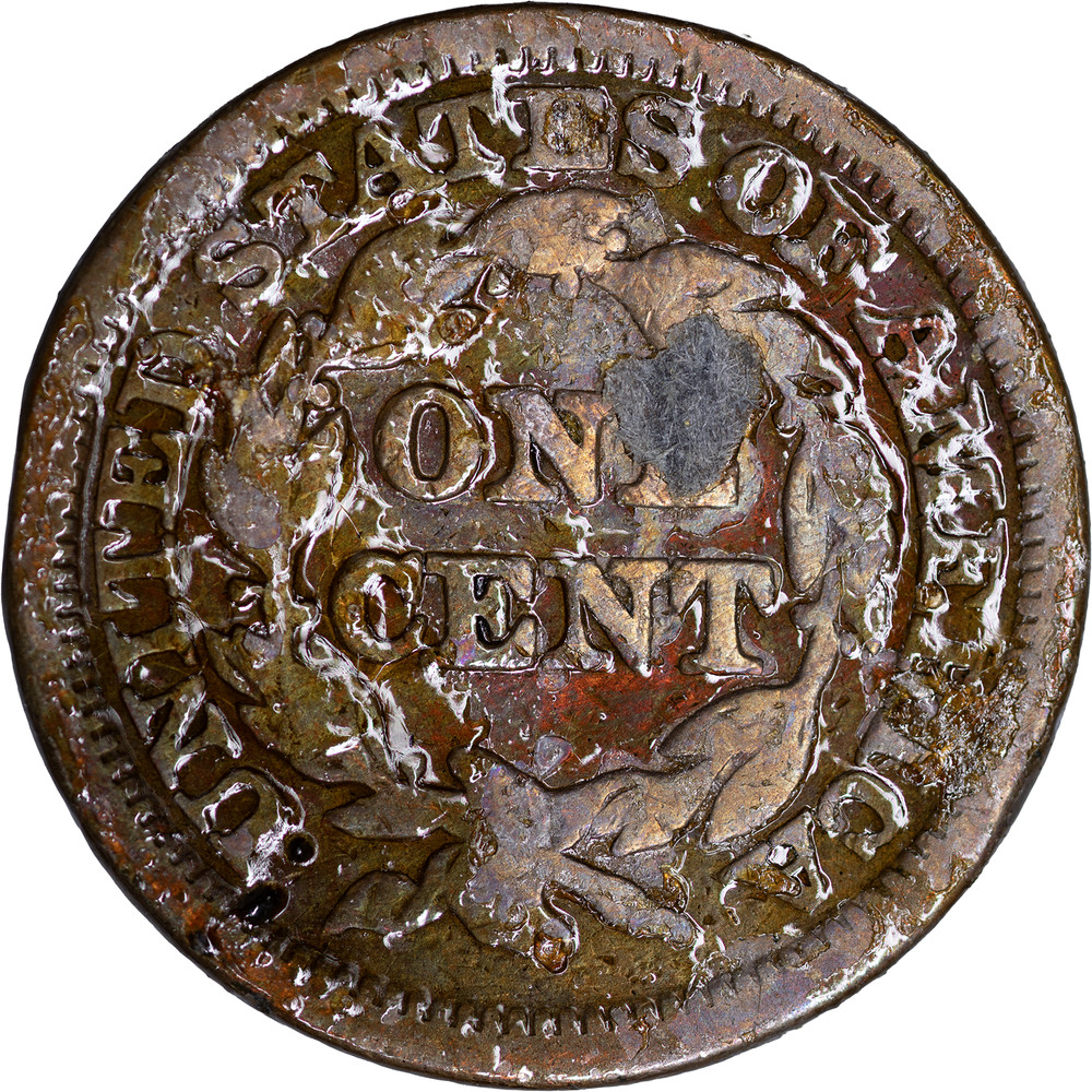 1844 Large Cent ~ Good Detail