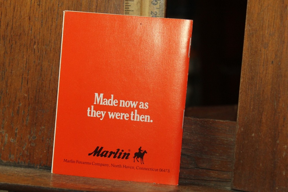 Vintage 1970's Marlin Hunter's Pocket Guide