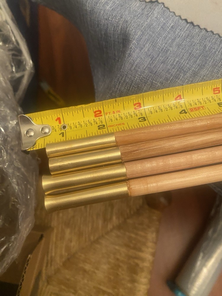 Muzzleloader Ramrod For 28” Barrel. 27 7/8”Lx 3/8”D ( Hickory)