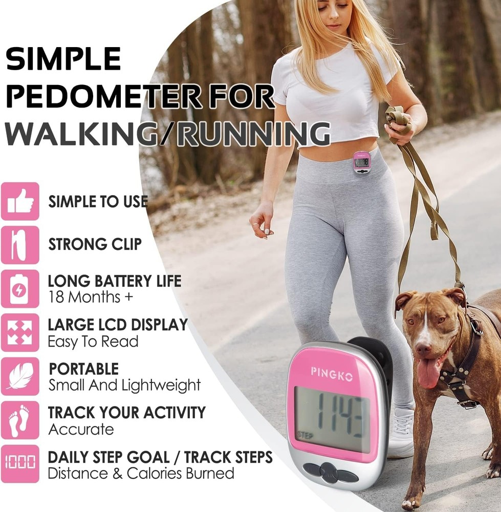 Outdoor Multi-Function Portable Sport Pedometer Step/Distance/Calories/Counter