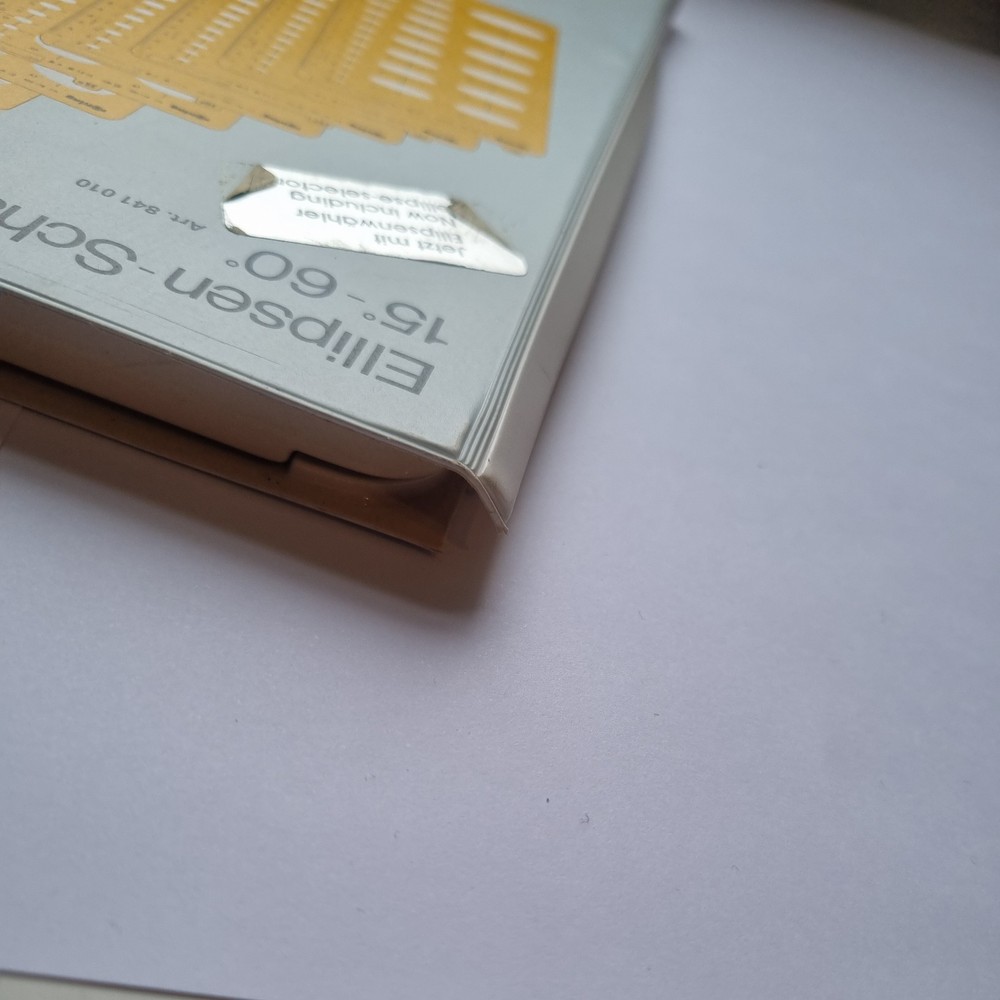 Rotring Ellipsen-Schablonen in Original Case Complete