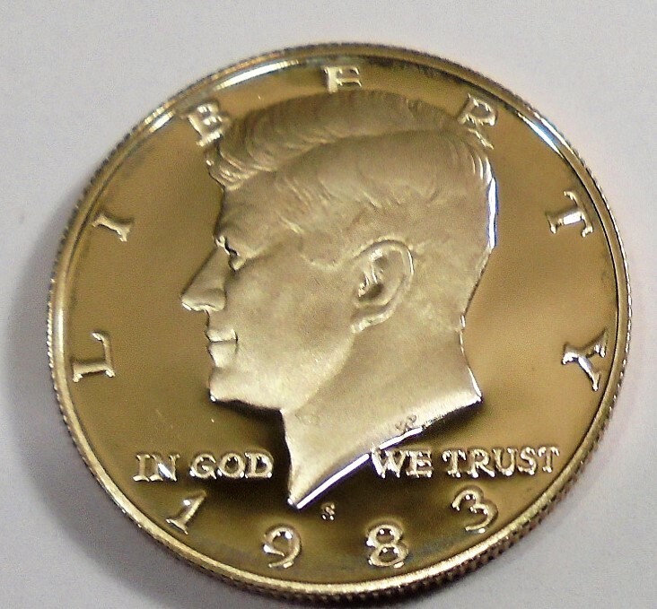 Nice  1983 s Proof Kennedy Half Dollar, # 241