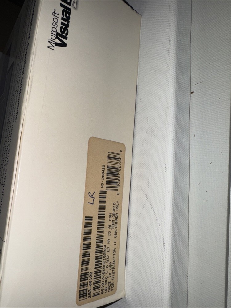 Microsoft Visual Basic Professional Pro