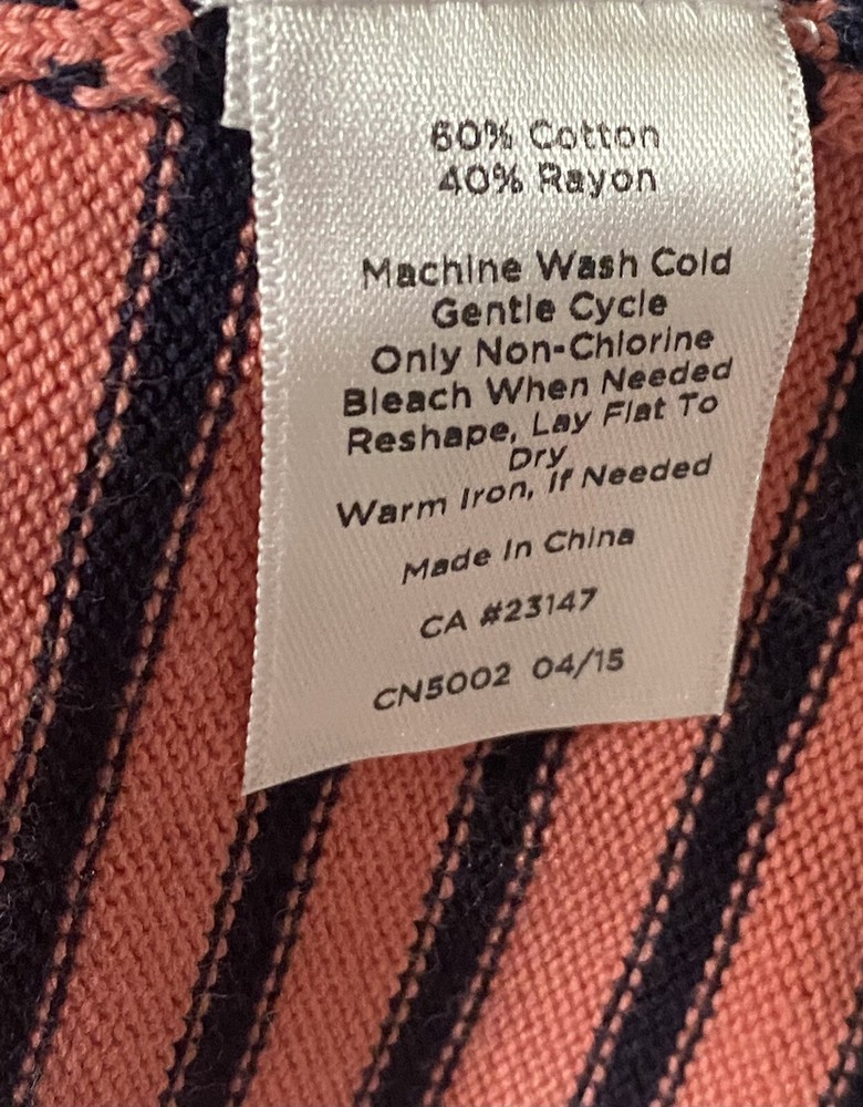 Talbots Top Stripe Pullover Knit Sweater Size Small Women EUC
