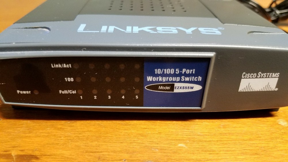 Linksys EtherFast (EZXS55W) 5-Ports External Switch