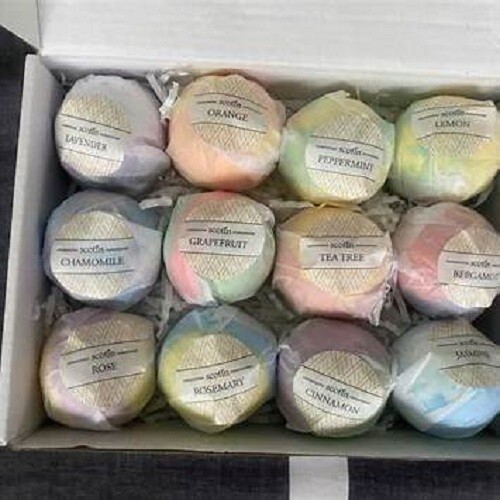 Great Easter Gift Pack 12pcs Bubble Spa Bath Bombs Perfect Luscious Gift set