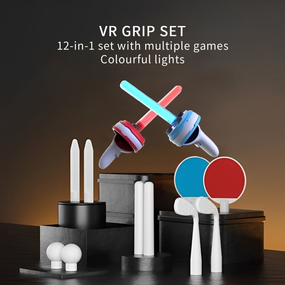 12-in-1 Accessory Set For Oculus Quest 2 | Controller Extenders & Accessories