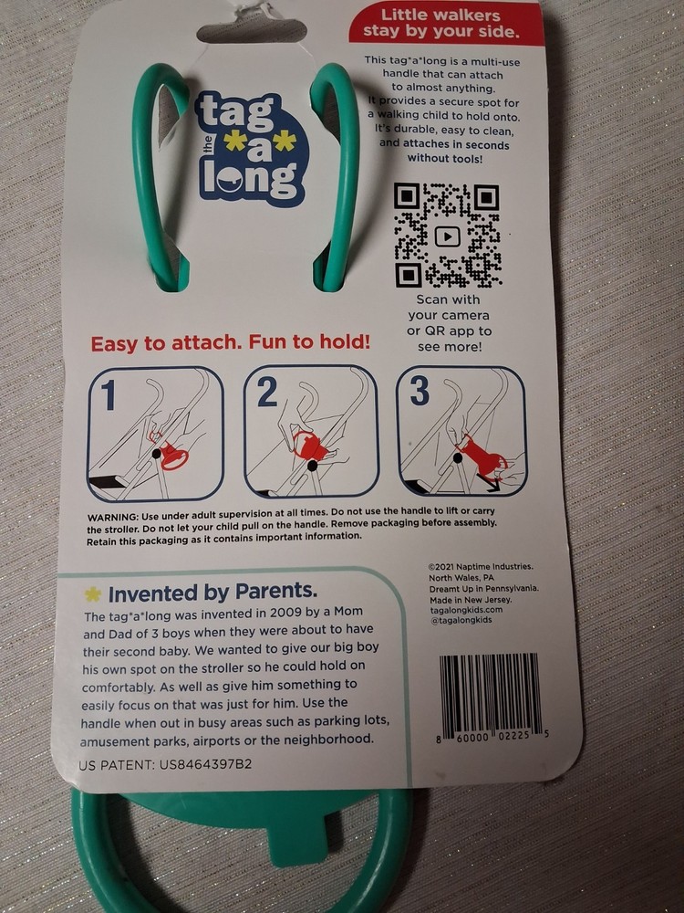 A tag A Long Stroller Handle Perfect For That Extra Little One