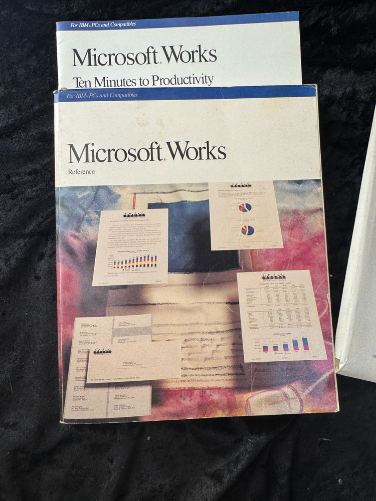 Microsoft Works Version 2.0 - 5.25 Media