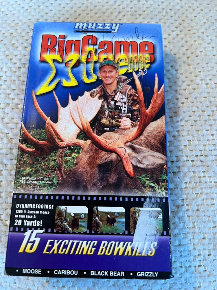 Muzzy Big Game Xtreme VHS