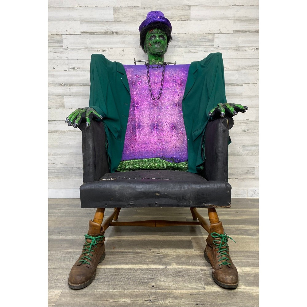 Custom Frankenstein Gothic Zombie Chair