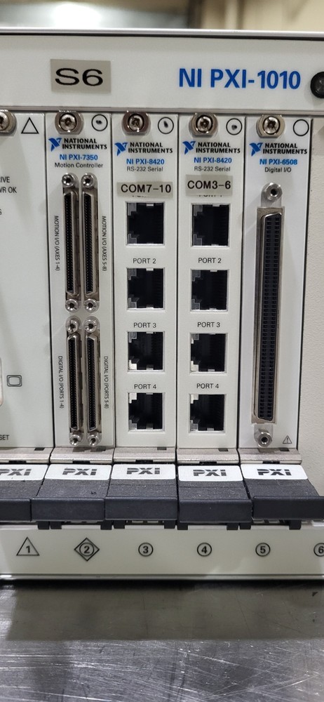 National Instruments PXI-8186 Embedded Controller with modules