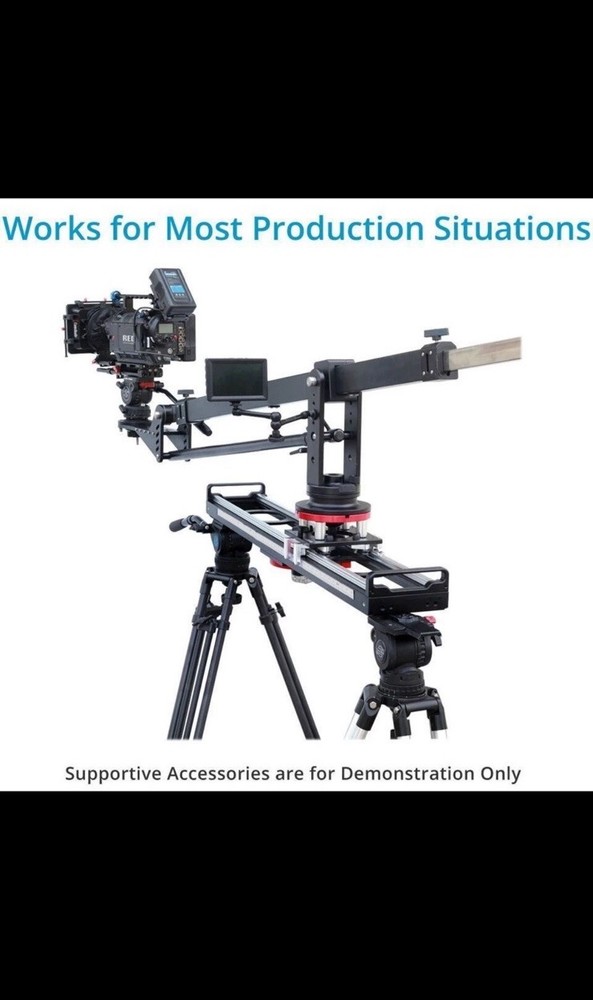 Proaim Flyking Precision Video Camera Slider (Mitchell Mount) + Flight Case 4ft!