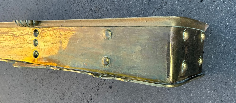 Victorian Brass Fireplace