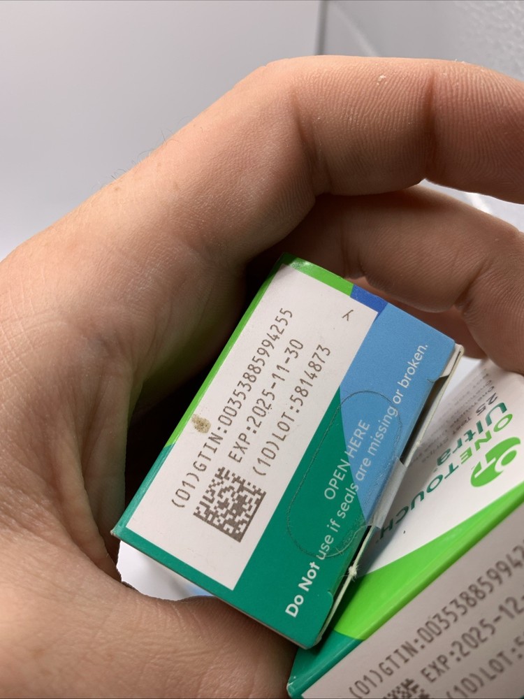 One Touch Ultra Test Strips - 75 Count - Expiration (READ)