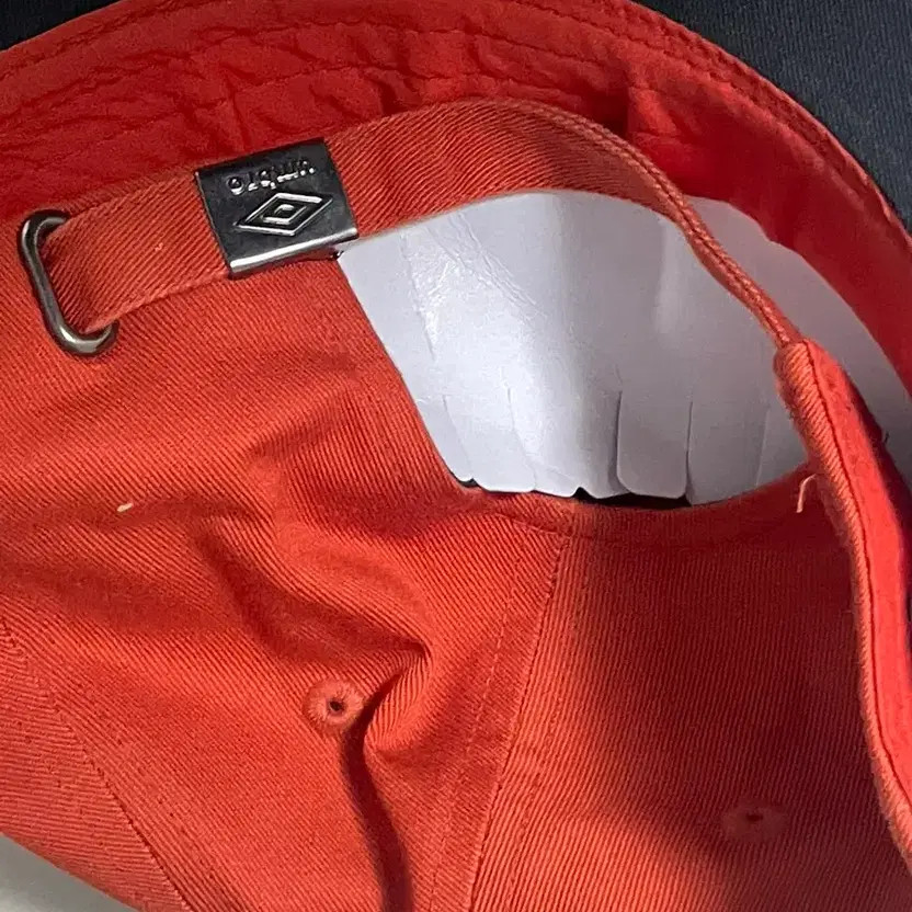Umbro Orange Baseball Cap Hat Official