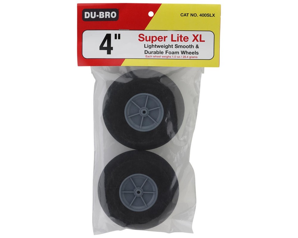DuBro 4" Super Lite Extra Large Wheels (2) [DUB400SLX]