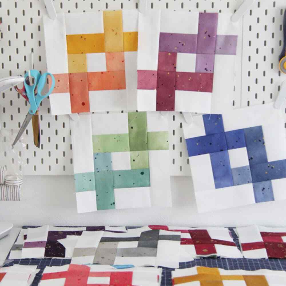 Cluck Cluck Sew Tangled Quilt Pattern