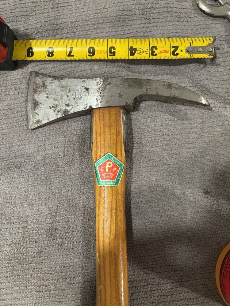 German Firefighters Axe