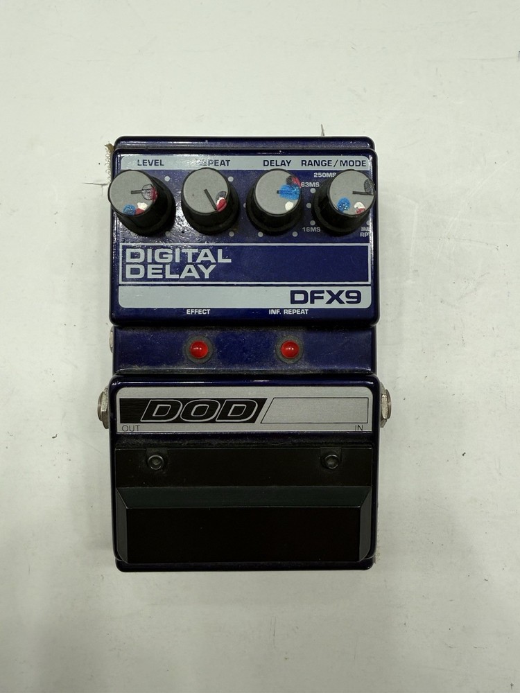 DOD Digitech DFX9 Digital Delay Echo Vintage Guitar Effect Pedal *READ*