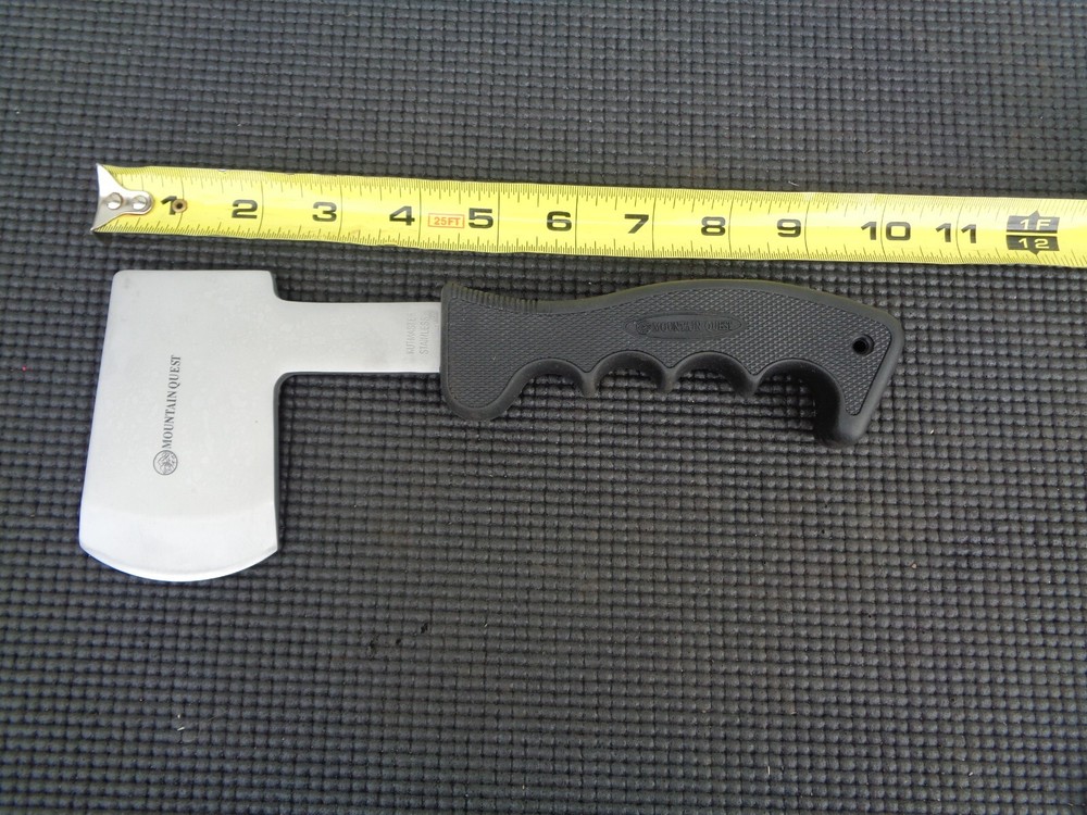 KUTMASTER Steel MOUNTAINQUEST Hatchet Camp Axe