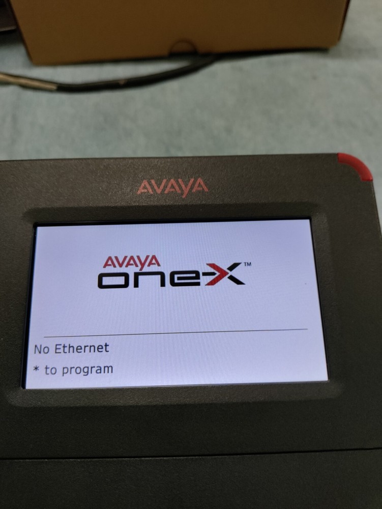 Avaya 9621G touchscreen color display 700480601 defaulted complete