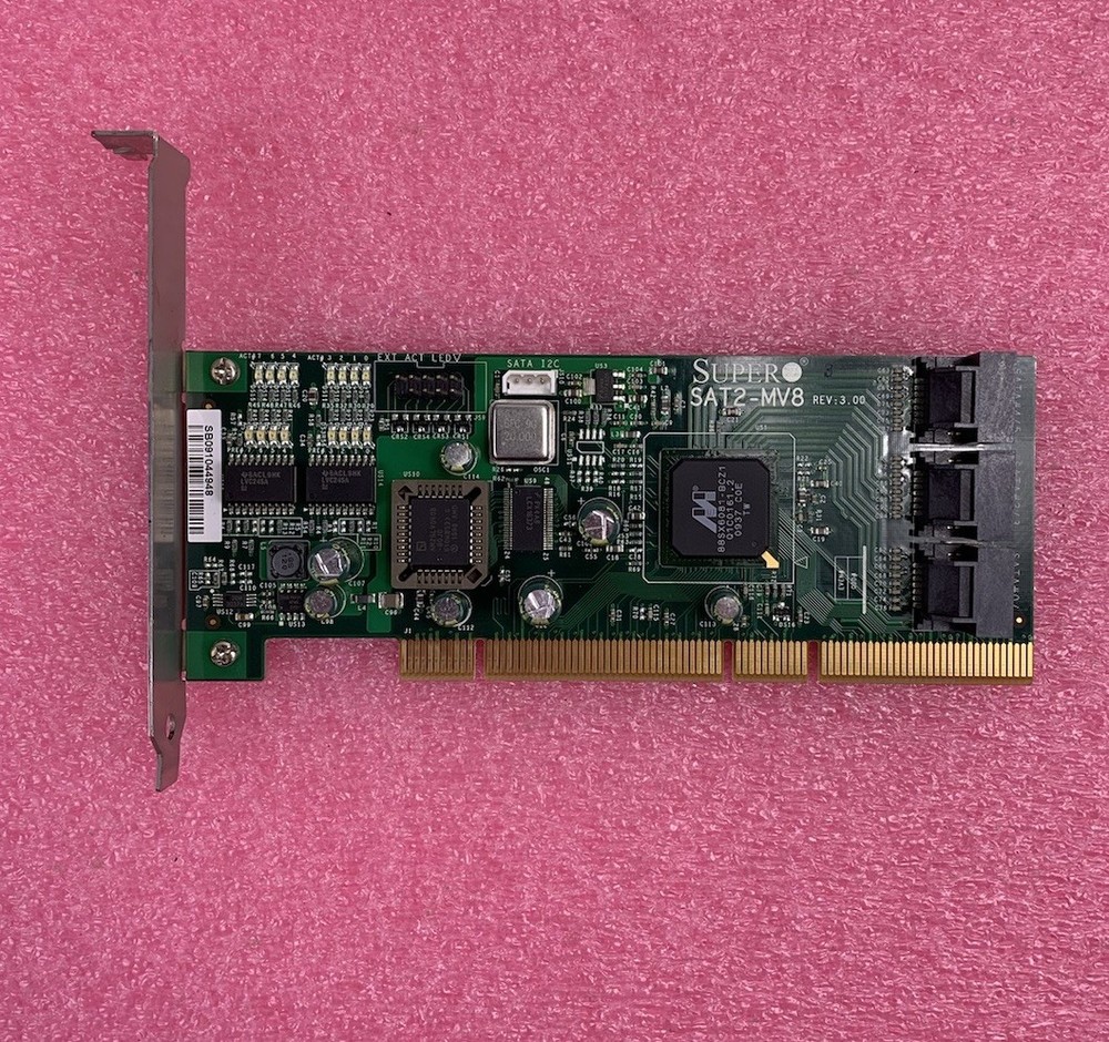 Supermicro SAT2-MV8 Rev: 3 SATA Controller