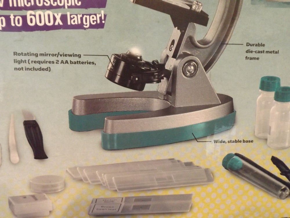 GeoSafari MicroPro 48 Piece Microscope Set - NIB