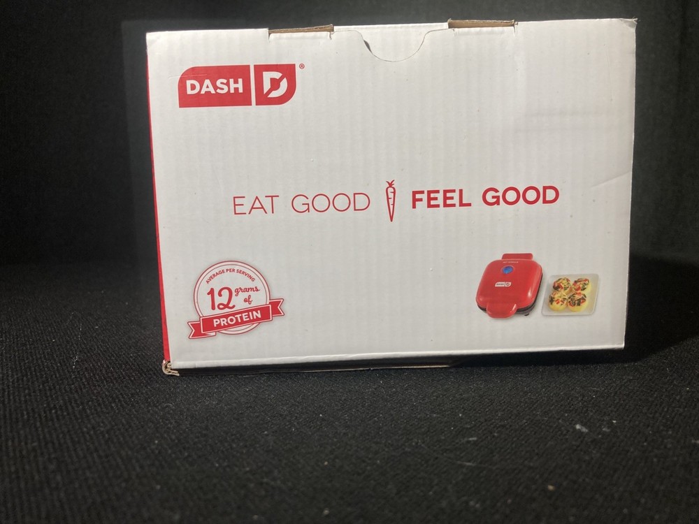 Egg Bite Maker By Dash, Open Box, Red, 420 W, Makes 4 Egg Bites