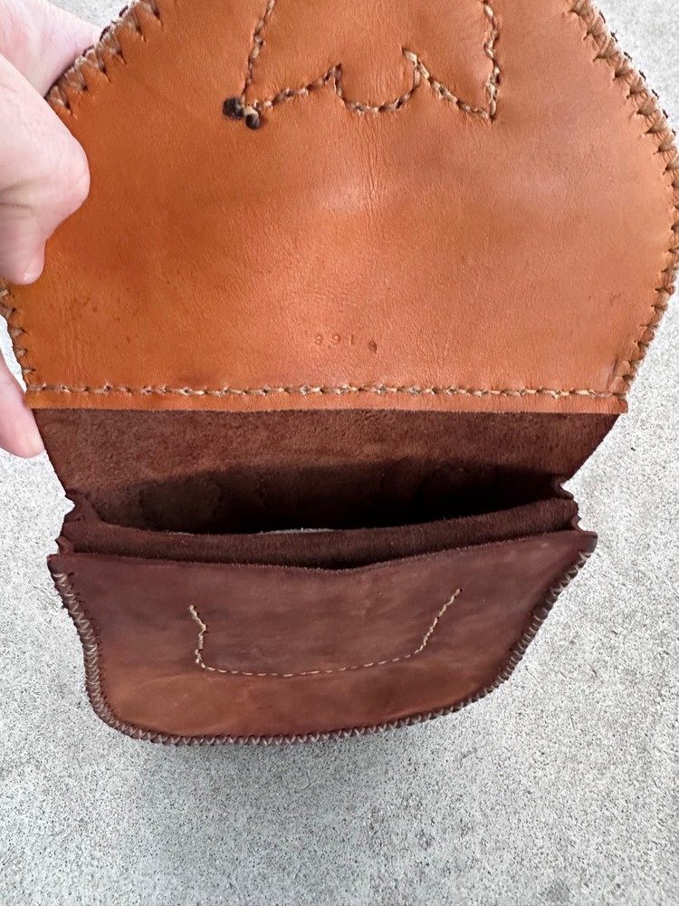 Vintage LEATHER MUZZLELOADER POSSIBLES POUCH BAG