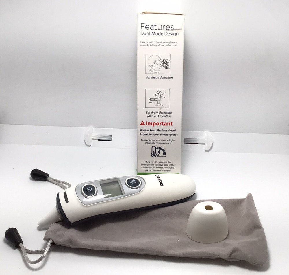 Infrared Thermometer Model IR100 Dual Mode LCD Display. NEW.