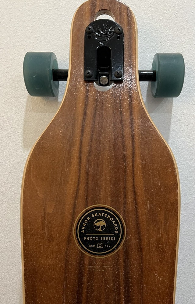 Arbor Axis Walnut Matt Smith Photo Series Longboard Complete