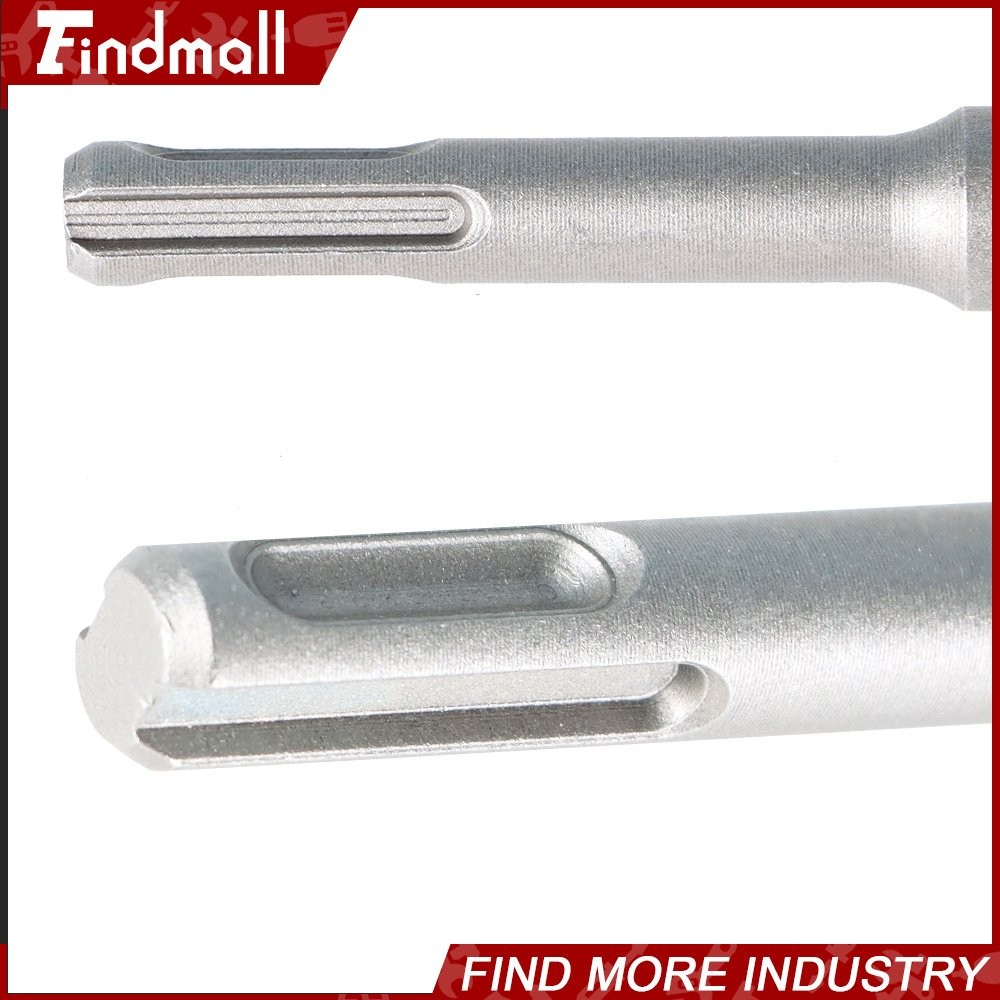 Findmall 4 Pack SDS Plus Chisel Bits -Flat Chisel Grooving Chisel & Point Chisel