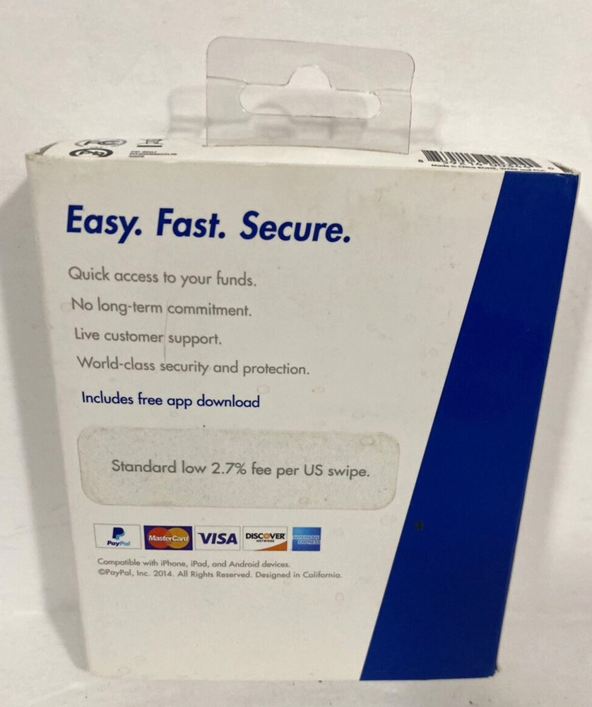 Paypal Mobile Card Reader iOS Android Windows L8 EUC