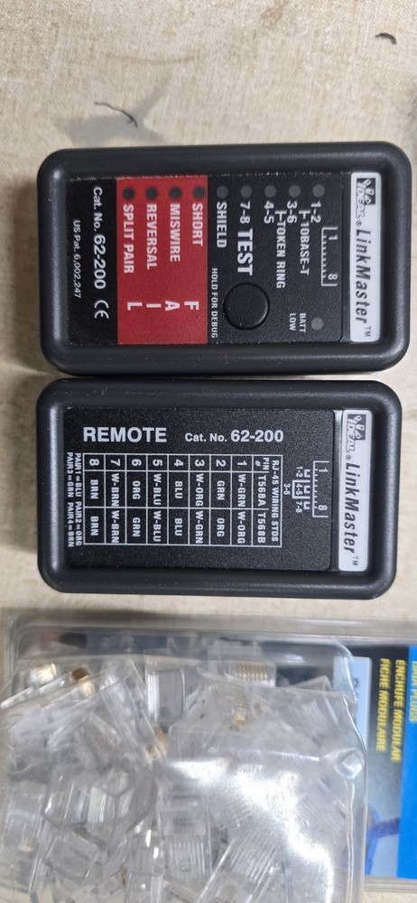 Cat 5 Cable Making And Testing Kit Kit